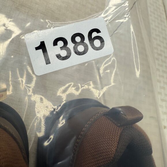 Skechers Mens Relaxed Fit Brown Leather Slip-Ons Size 11 Air-Cooled Memory Foam - Picture 9 of 9